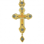 крест наперсный латунный
