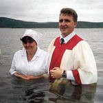 Крещение в реке Амур