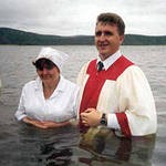 Крещение в реке Амур
