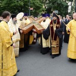 Встреча креста Апостола Андрея в Санкт-Петербурге
