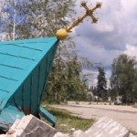 Обстрелы церквей в Донецке продолжаются.