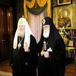 Патриарх всея Грузии Илия II принял поздравления от патриарха Кирилла 