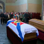 Захоронение праха великого князя в Москве